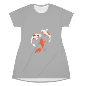 Koi T-Shirt Dress